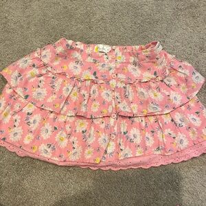 Mini Boden lined ruffle skirt